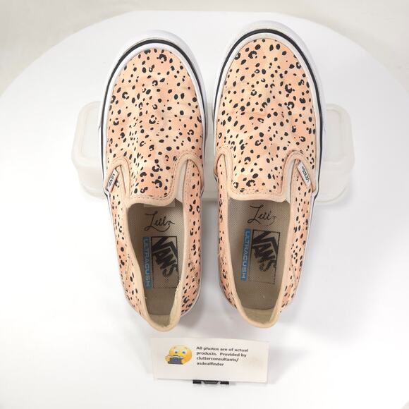 Vans Off the Wall Marca Slip On Shoe Womens Size 5.5 Pink - Picture 6 of 9